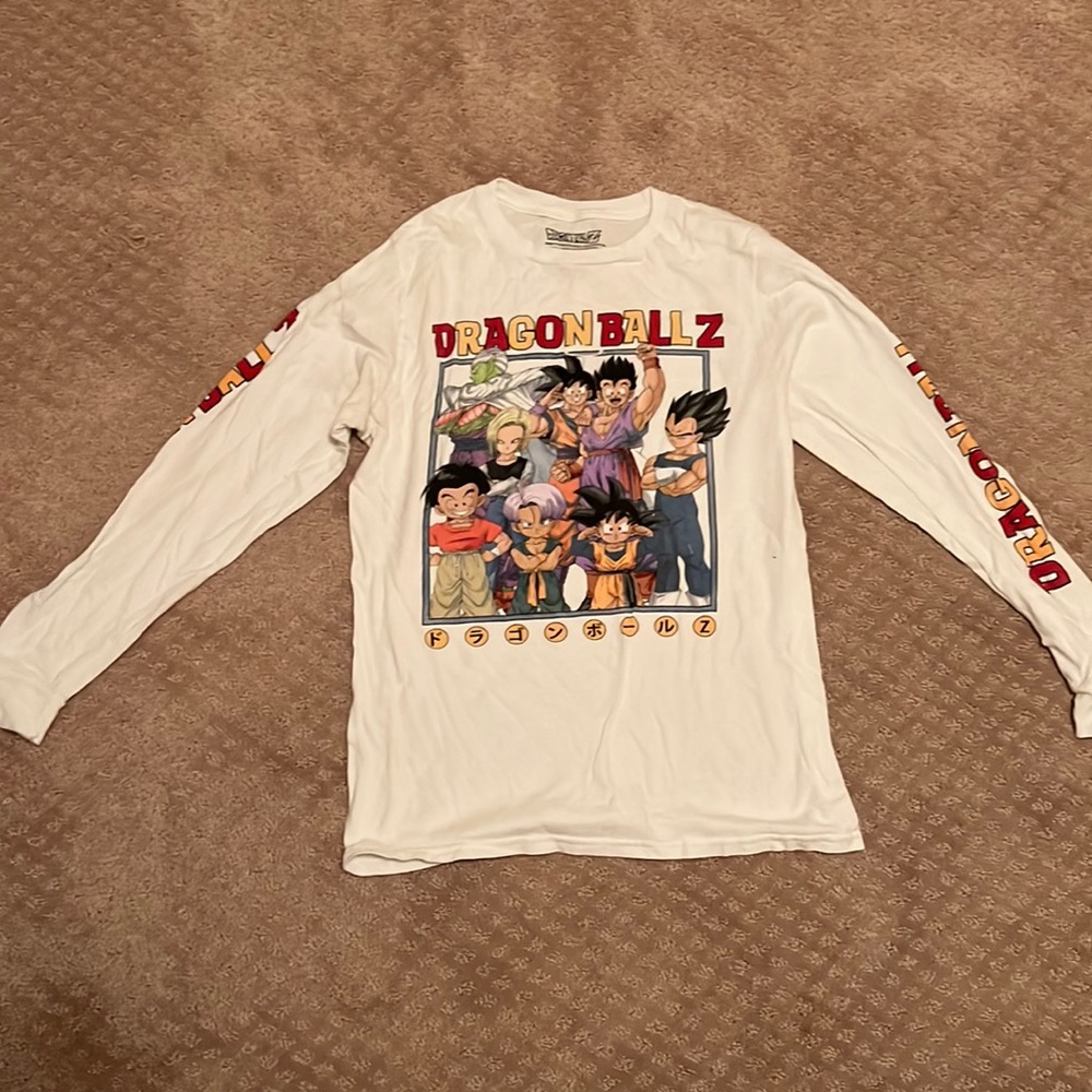 Small mens dragon ballZ long sleeve shirt